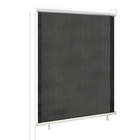 vidaXL Persiana enrollable de exterior 60x140 cm gris antracita