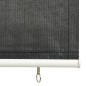 vidaXL Persiana enrollable de exterior 60x140 cm gris antracita