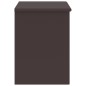 vidaXL Mesitas de noche madera maciza de pino marrón oscuro 35x30x40cm vidaXL Mesitas de noche madera maciza de pino marrón oscuro 35x30x40cm