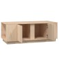 vidaXL Mesa de centro de madera maciza de pino 110x50x40 cm vidaXL Mesa de centro de madera maciza de pino 110x50x40 cm