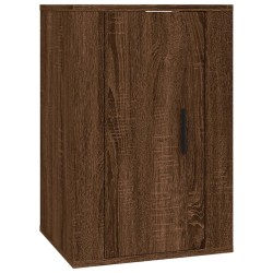 vidaXL Mueble para TV de pared roble marrón 40x34,5x60 cm