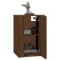 vidaXL Mueble para TV de pared roble marrón 40x34,5x60 cm