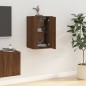 vidaXL Mueble para TV de pared roble marrón 40x34,5x60 cm