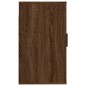 vidaXL Mueble para TV de pared roble marrón 40x34,5x60 cm