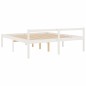 vidaXL Cama para personas mayores madera maciza pino blanca 180x200 cm vidaXL Cama para personas mayores madera maciza pino blanca 180x200 cm