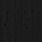 vidaXL Cabecero de cama de pared madera maciza pino negro 96x3x91,5 cm vidaXL Cabecero de cama de pared madera maciza pino negro 96x3x91,5 cm