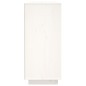vidaXL Aparador de madera maciza de pino blanco 120x35x80 cm vidaXL Aparador de madera maciza de pino blanco 120x35x80 cm