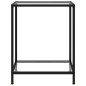 vidaXL Mesa consola vidrio templado transparente 60x35x75 cm vidaXL Mesa consola vidrio templado transparente 60x35x75 cm