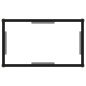 vidaXL Mesa consola vidrio templado transparente 60x35x75 cm vidaXL Mesa consola vidrio templado transparente 60x35x75 cm