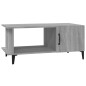 vidaXL Mesa de centro madera contrachapada gris Sonoma 90x50x40 cm vidaXL Mesa de centro madera contrachapada gris Sonoma 90x50x40 cm