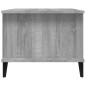 vidaXL Mesa de centro madera contrachapada gris Sonoma 90x50x40 cm vidaXL Mesa de centro madera contrachapada gris Sonoma 90x50x40 cm