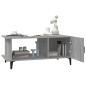 vidaXL Mesa de centro madera contrachapada gris Sonoma 90x50x40 cm vidaXL Mesa de centro madera contrachapada gris Sonoma 90x50x40 cm