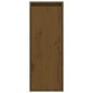 vidaXL Armario de pared 2 uds madera de pino marrón miel 30x30x80 cm vidaXL Armario de pared 2 uds madera de pino marrón miel 30x30x80 cm