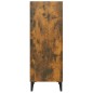 vidaXL Aparador de madera de ingeniería roble ahumado 34,5x32,5x90 cm vidaXL Aparador de madera de ingeniería roble ahumado 34,5x32,5x90 cm