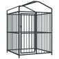 vidaXL Perrera de exterior con techo 120x120x150 cm vidaXL Perrera de exterior con techo 120x120x150 cm