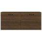 vidaXL Armario de pared madera contrachapada roble marrón 80x35x36,5cm vidaXL Armario de pared madera contrachapada roble marrón 80x35x36,5cm