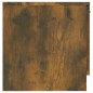 vidaXL Mesitas de noche 2 unidades color roble ahumado 40x39x40 cm vidaXL Mesitas de noche 2 unidades color roble ahumado 40x39x40 cm