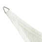 vidaXL Toldo de vela triangular HDPE 5x5x5 m blanco vidaXL Toldo de vela triangular HDPE 5x5x5 m blanco