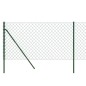 vidaXL Cerca de alambre verde 1,1x25 m