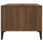 vidaXL Mesa de centro madera contrachapada roble marrón 90x50x40 cm vidaXL Mesa de centro madera contrachapada roble marrón 90x50x40 cm