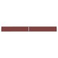vidaXL Toldo lateral retráctil para patio marrón 140x1200 cm