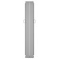 vidaXL Toldo lateral retráctil para patio marrón 140x1200 cm