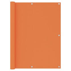 vidaXL Toldo para balcón de tela oxford naranja 120x500 cm