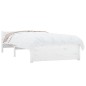 vidaXL Estructura de cama madera maciza blanco 90x200 cm vidaXL Estructura de cama madera maciza blanco 90x200 cm