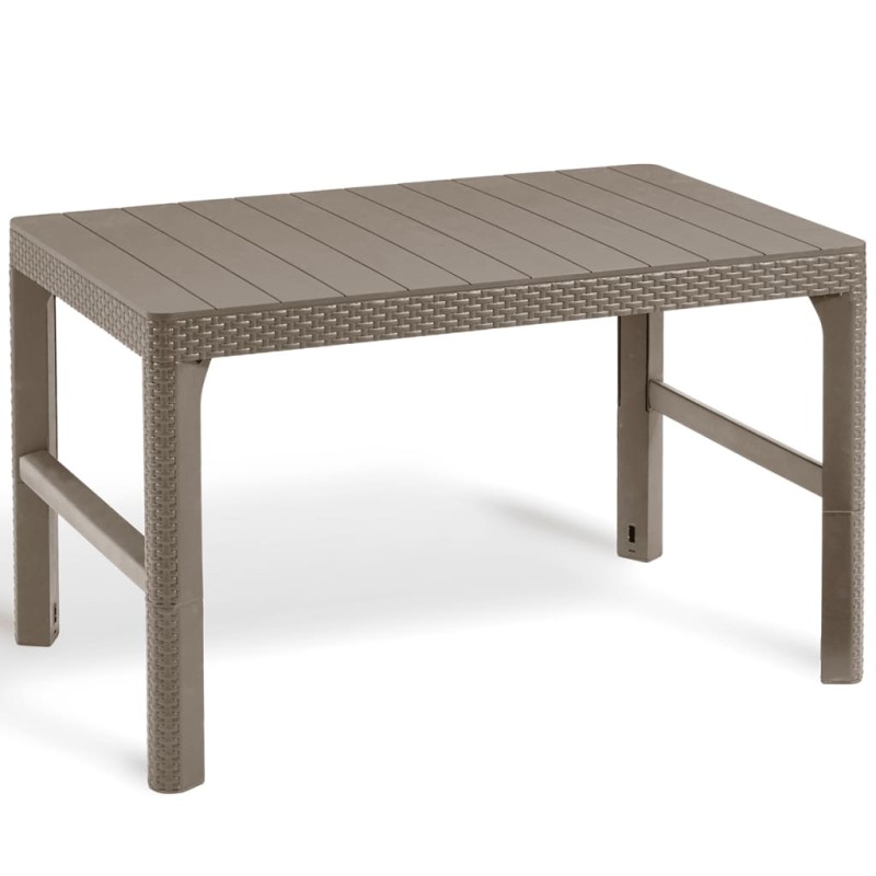 Keter Mesa de jardín Lyon color capuchino Keter Mesa de jardín Lyon color capuchino