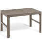 Keter Mesa de jardín Lyon color capuchino Keter Mesa de jardín Lyon color capuchino