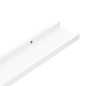 vidaXL Repisa para marcos de fotos 2 uds MDF blanco 80x9x3 cm vidaXL Repisa para marcos de fotos 2 uds MDF blanco 80x9x3 cm