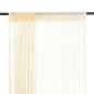 vidaXL Cortinas de flecos 2 piezas 140x250 cm crema vidaXL Cortinas de flecos 2 piezas 140x250 cm crema