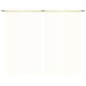 vidaXL Cortinas de flecos 2 piezas 140x250 cm crema vidaXL Cortinas de flecos 2 piezas 140x250 cm crema