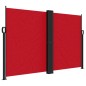 vidaXL Toldo lateral retráctil rojo 160x1200 cm vidaXL Toldo lateral retráctil rojo 160x1200 cm
