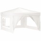 vidaXL Carpa para fiestas plegable con paredes laterales blanco 3x3 m vidaXL Carpa para fiestas plegable con paredes laterales blanco 3x3 m