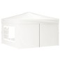 vidaXL Carpa para fiestas plegable con paredes laterales blanco 3x3 m vidaXL Carpa para fiestas plegable con paredes laterales blanco 3x3 m