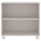 vidaXL Aparador HAMAR madera maciza de pino blanca 85x35x80 cm