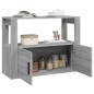 vidaXL Aparador de madera contrachapada gris Sonoma 80x30x60 cm vidaXL Aparador de madera contrachapada gris Sonoma 80x30x60 cm