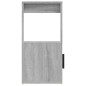 vidaXL Aparador de madera contrachapada gris Sonoma 80x30x60 cm vidaXL Aparador de madera contrachapada gris Sonoma 80x30x60 cm