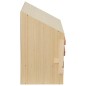 vidaXL Ponedero para gallinas 3 compartimentos madera pino 72x33x54 cm vidaXL Ponedero para gallinas 3 compartimentos madera pino 72x33x54 cm