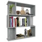 vidaXL Estantería/Biombo madera contrachapada gris Sonoma 80x24x96 cm vidaXL Estantería/Biombo madera contrachapada gris Sonoma 80x24x96 cm