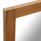 vidaXL Espejo de madera maciza de roble 40x50 cm