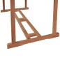 vidaXL Set de comedor exterior 7 piezas de madera maciza de teca