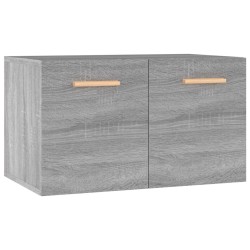 vidaXL Armario de pared madera de ingeniería gris Sonoma 60x36,5x35 cm