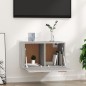 vidaXL Armario de pared madera de ingeniería gris Sonoma 60x36,5x35 cm vidaXL Armario de pared madera de ingeniería gris Sonoma 60x36,5x35 cm