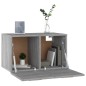 vidaXL Armario de pared madera de ingeniería gris Sonoma 60x36,5x35 cm vidaXL Armario de pared madera de ingeniería gris Sonoma 60x36,5x35 cm