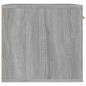 vidaXL Armario de pared madera de ingeniería gris Sonoma 60x36,5x35 cm vidaXL Armario de pared madera de ingeniería gris Sonoma 60x36,5x35 cm