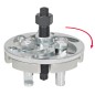 vidaXL Extractor polea dentada sincrónica universal ajustable 42-82 mm