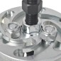 vidaXL Extractor polea dentada sincrónica universal ajustable 42-82 mm