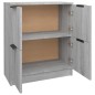 vidaXL Aparador de madera contrachapada gris Sonoma 60x30x70 cm vidaXL Aparador de madera contrachapada gris Sonoma 60x30x70 cm